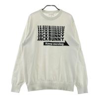 JACK BUNNY �W���b�N�o�j�[  ���� �j�b�g�Z�[�^�[  �z���C�g�n �T�C�Y�F5 �����N�FB �y���Áz�S���t�E�F�A