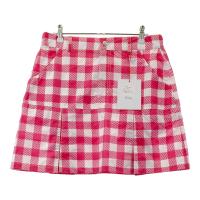 KISS ON THE GREEN �L�X�I���U�O���[��  ���C���X�J�[�g �`�F�b�N�� ���b�h�n �T�C�Y�FL�i3�j �����N�FN �y�V�i�z�S���t�E�F�A