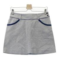 ADIDAS GOLF �A�f�B�_�X�S���t JO363 �X�g���b�`�X�J�[�g �΂߃X�g���C�v�� �l�C�r�[�n �T�C�Y�FM �����N�FA- �y���Áz�S���t�E�F�A