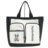 PSYCHO BUNNY �T�C�R�o�j�[  ���b�J�[�o�b�O �g�[�g�o�b�O  �z���C�g�n �����N�FB �y���Áz�S���t�E�F�A