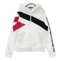 SRIXON �X���N�\�� DESCENTE �t�[�h�t�� �W�b�v�W���P�b�g  �z���C�g�n �T�C�Y�FL �����N�FA- �y���Áz�S���t�E�F�A