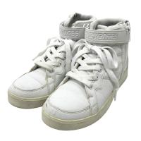 PEARLY GATES �p�[���[�Q�C�c 053-8992900 �n�C�J�b�g�S���t�V���[�Y  �z���C�g�n �T�C�Y�F22.5cm �����N�FB �y���Áz�S���t�E�F�A