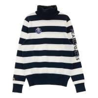 PEARLY GATES �p�[���[�Q�C�c  �n�C�l�b�N �����j�b�g�Z�[�^�[ �{�[�_�[�� �l�C�r�[�n �T�C�Y�F0 �����N�FB �y���Áz�S���t�E�F�A