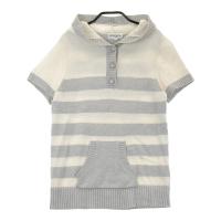 LANVIN SPORT �����o�� �X�|�[��  ���� �j�b�g�Z�[�^�[ �J�V�~���� �{�[�_�[�� �z���C�g�n �T�C�Y�F40 �����N�FB �y���Áz�S���t�E�F�A