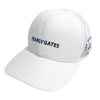 PEARLY GATES �p�[���[�Q�C�c 2023�N���f�� �u�������S PG�X�}�C�� ���b�V���L���b�v  �z���C�g�n �����N�FA- �y���Áz�S���t�E�F�A