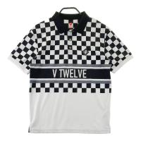 V12 ���B�g�D�G����  �����|���V���c �`�F�b�J�[�t���b�O�� �z���C�g�n �T�C�Y�FM �����N�FB �y���Áz�S���t�E�F�A