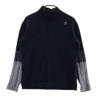 DESCENTE GOLF �f�T���g�S���t  �n�C�l�b�N �j�b�g�Z�[�^�[  �u���b�N�n �T�C�Y�Fl �����N�FB �y���Áz�S���t�E�F�A