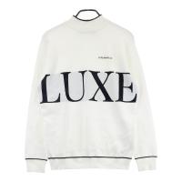 LUXEAKMPLUS �����N�X�G�C�P�C�G���v���X 2024�N���f�� ���b�N�l�b�N �j�b�g�Z�[�^�[ �r�b�O���S  �z���C�g�n �T�C�Y�FXL �����N�FB �y���Áz�S���t�E�F�A