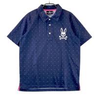 PSYCHO BUNNY �T�C�R�o�j�[  �����|���V���c �h�b�g�� �l�C�r�[�n �T�C�Y�FS �����N�FB �y���Áz�S���t�E�F�A