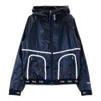 PGG PEARLY GATES �p�[���[�Q�C�c ; PERTEX �t�[�h�t �i�C���� �W�b�v�W���P�b�g  �l�C�r�[�n �T�C�Y�F0 �����N�FA- �y���Áz�S���t�E�F�A