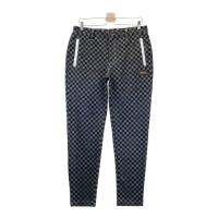 V12 ���B�g�D�G���� ; 2025�N���f��/LX DAM PANTS �X�g���b�`�p���c �`�F�b�J�[�� �u���b�N�n �T�C�Y�FL �����N�FB �y���Áz�S���t�E�F�A