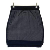 PGG PEARLY GATES �p�[���[�Q�C�c 2024�N���f�� �j�b�g �X�J�[�g  �l�C�r�[�n �T�C�Y�F0 �����N�FA- �y���Áz�S���t�E�F�A