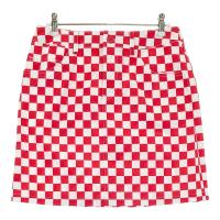 BEAMS GOLF �r�[���X�S���t  ���b�y���t���X�J�[�g �`�F�b�N�� ���b�h�n �T�C�Y�FM �����N�FB �y���Áz�S���t�E�F�A