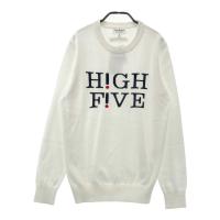 JACK BUNNY �W���b�N�o�j�[ 262-8170203 �����j�b�g�Z�[�^�[ HIGH FIVE  �z���C�g�n �T�C�Y�F4 �����N�FN �y�V�i�z�S���t�E�F�A