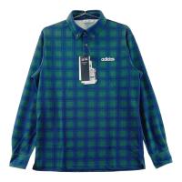 ADIDAS GOLF �A�f�B�_�X�S���t  �����|���V���c �`�F�b�N�� �O���[���n �T�C�Y�FM �����N�FN �y�V�i�z�S���t�E�F�A