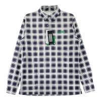 ADIDAS GOLF �A�f�B�_�X�S���t  �����|���V���c �`�F�b�N�� �l�C�r�[�n �T�C�Y�FM �����N�FN�y�V�i�z�S���t�E�F�A