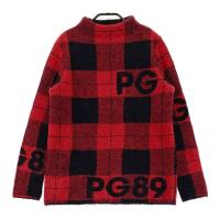 PEARLY GATES �p�[���[�Q�C�c  ���w���� �����j�b�g�Z�[�^�[ �`�F�b�N�� ���b�h�n �T�C�Y�F0 �����N�FA- �y���Áz�S���t�E�F�A