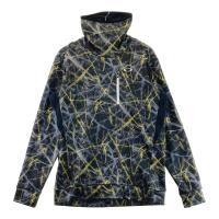 OAKLEY �I�[�N���[ CRACK MIX JACKET �n�C�l�b�N���N�ђ����V���c  �u���b�N�n �T�C�Y�FL �����N�FB �y���Áz�S���t�E�F�A