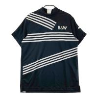 BLACK&WHITE �u���b�N�A���h�z���C�g  �n�C�l�b�N ����T�V���c ���� �u���b�N�n �T�C�Y�FM �����N�FA- �y���Áz�S���t�E�F�A