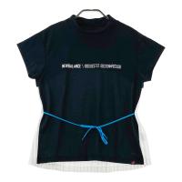 NEW BALANCE GOLF �j���[�o�����X  ���b�N�l�b�N����T�V���c �v���[�c  �u���b�N�n �T�C�Y�F2 �����N�FA- �y���Áz�S���t�E�F�A