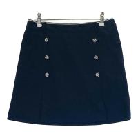 LANVIN SPORT �����o�� �X�|�[��  �X�g���b�`�X�J�[�g  �l�C�r�[�n �T�C�Y�F38 �����N�FA- �y���Áz�S���t�E�F�A