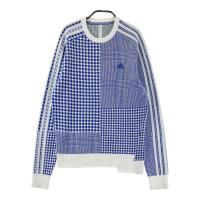 ADIDAS GOLF �A�f�B�_�X�S���t GT3667 ���� �j�b�g�Z�[�^�[ �`�F�b�N �璹 ���� �u���[�n �T�C�Y�FM �����N�FB �y���Áz�S���t�E�F�A