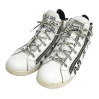 MARK&LONA �}�[�N�A���h���i  �X�p�C�N���X �n�C�J�b�g �S���t�V���[�Y  �z���C�g�n �T�C�Y�F27cm �����N�FB �y���Áz�S���t�E�F�A