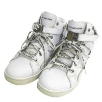 MARK&LONA �}�[�N�A���h���i  �X�p�C�N���X �n�C�J�b�g �S���t�V���[�Y  �z���C�g�n �T�C�Y�F27cm �����N�FB- �y���Áz�S���t�E�F�A