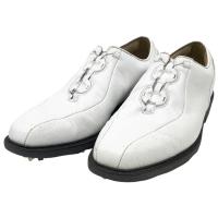FOOT JOY �t�b�g�W���C MYJOYS 52090 ICON BOA �S���t�V���[�Y �A�C�R�� �{�A  �z���C�g�n �T�C�Y�F25.5 �����N�FB �y���Áz�S���t�E�F�A