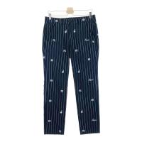 PEARLY GATES �p�[���[�Q�C�c 2025�N���f�� �V�A�T�b�J�[�p���c �X�g���C�v�~���� �l�C�r�[�n �T�C�Y�F4 �����N�FB �y���Áz�S���t�E�F�A