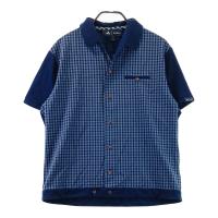 ADIDAS GOLF �A�f�B�_�X�S���t �~MALBON 2023�N���f�� �����V���c �`�F�b�N�� �l�C�r�[�n �T�C�Y�F2XL �����N�FB �y���Áz�S���t�E�F�A