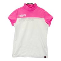NEW BALANCE GOLF �j���[�o�����X  ���b�N�l�b�N����T�V���c  �z���C�g�n �T�C�Y�F0 �����N�FB �y���Áz�S���t�E�F�A