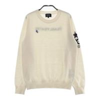 PEARLY GATES �p�[���[�Q�C�c  �N���[�l�b�N �����j�b�g�Z�[�^�[  �z���C�g�n �T�C�Y�F1 �����N�FB �y���Áz�S���t�E�F�A