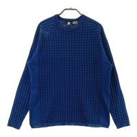 DESCENTE GOLF �f�T���g�S���t  ���� �j�b�g�Z�[�^�[ �`�F�b�N�� �l�C�r�[�n �T�C�Y�FM �����N�FB �y���Áz�S���t�E�F�A