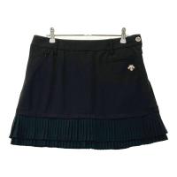 DESCENTE GOLF �f�T���g�S���t  �C���i�[�t �X�g���b�` ���v���[�c�X�J�[�g  �u���b�N�n �T�C�Y�FL �����N�FA- �y���Áz�S���t�E�F�A