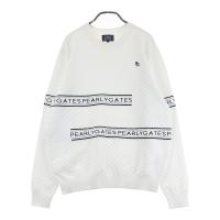 PEARLY GATES �p�[���[�Q�C�c 2024�N���f�� �j�b�g�Z�[�^�[ ���� �z���C�g�n �T�C�Y�F5 �����N�FB �y���Áz�S���t�E�F�A