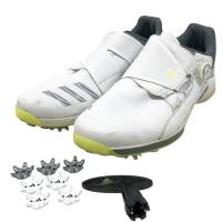 ADIDAS GOLF �A�f�B�_�X�S���t FW5554 ZG21 BOA �S���t�V���[�Y  �z���C�g�n �T�C�Y�F26.5cm �����N�FB �y���Áz�S���t�E�F�A