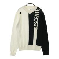 DESCENTE GOLF �f�T���g�S���t  V�l�b�N �����j�b�g�Z�[�^�[  �z���C�g�n �T�C�Y�FL �����N�FN �y�V�i�z�S���t�E�F�A