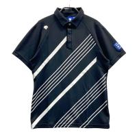 DESCENTE GOLF �f�T���g�S���t  �����|���V���c �X�g���C�v�� �u���b�N�n �T�C�Y�FL �����N�FB �y���Áz�S���t�E�F�A