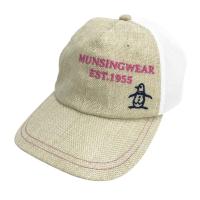 MUNSING WEAR �}���V���O�E�F�A  �L���b�v  �x�[�W���n �����N�FN �y���Áz�S���t�E�F�A