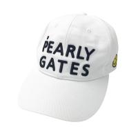 PEARLY GATES �p�[���[�Q�C�c 2024�N���f�� �L���b�v �j�R�����  �z���C�g�n �����N�FA- �y���Áz�S���t�E�F�A
