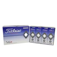 TITLEIST �^�C�g���X�g VG3 �S���t�{�[�� 1�_�[�X  �z���C�g�n �����N�FN �y�V�i�z�S���t�E�F�A