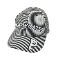 PEARLY GATES �p�[���[�Q�C�c  �L���b�v �X�g���C�v�� �z���C�g�n �����N�FN �y�V�i�z�S���t�E�F�A