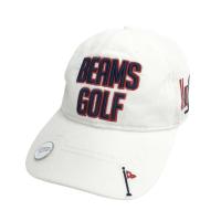 BEAMS GOLF �r�[���X�S���t  �R�[�f�����C �L���b�v  �z���C�g�n �����N�FB �y���Áz�S���t�E�F�A
