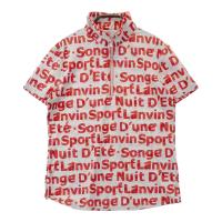LANVIN SPORT �����o�� �X�|�[��  �n�[�t�W�b�v����T�V���c ���� �O���[�n �T�C�Y�F38 �����N�FA- �y���Áz�S���t�E�F�A