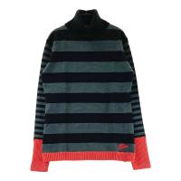 FILA GOLF �t�B���S���t ST4AL752 �^�[�g���l�b�N �j�b�g �Z�[�^�[ �{�[�_�[�� �u���b�N�n �T�C�Y�FL �����N�FA- �y���Áz�S���t�E�F�A