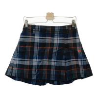 PEARLY GATES �p�[���[�Q�C�c  �X�g���b�`�X�J�[�g �o�b�N�v���[�c �`�F�b�N�� �l�C�r�[�n �T�C�Y�F0 �����N�FA- �y���Áz�S���t�E�F�A