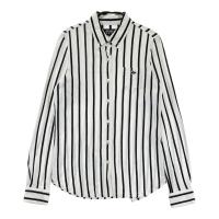 PEARLY GATES �p�[���[�Q�C�c  �����V���c �{�^���_�E�� �X�g���C�v�� �z���C�g�n �T�C�Y�F0 �����N�FA- �y���Áz�S���t�E�F�A