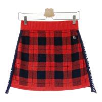 PEARLY GATES �p�[���[�Q�C�c  �j�b�g�X�J�[�g �`�F�b�N�� ���b�h�n �T�C�Y�F0 �����N�FA- �y���Áz�S���t�E�F�A