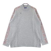 DESCENTE GOLF �f�T���g�S���t  ���b�N�l�b�N �����j�b�g�Z�[�^�[  �O���[�n �T�C�Y�FL �����N�FB �y���Áz�S���t�E�F�A